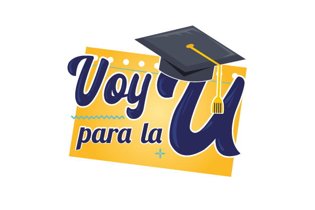 Logo Voy para la U